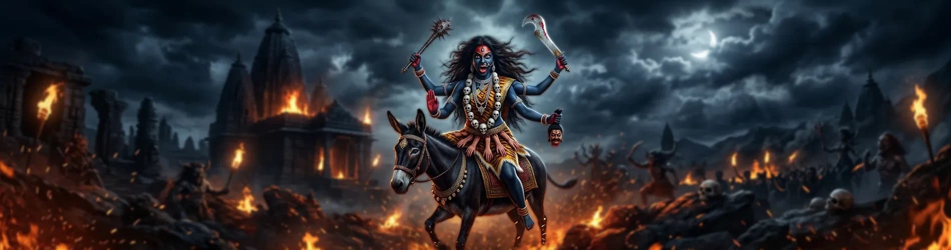 माँ कालरात्रि पूजा विधि: चैत्र नवरात्रि के सातवें दिन का महत्व, कथा और संपूर्ण पूजन मार्गदर्शिका